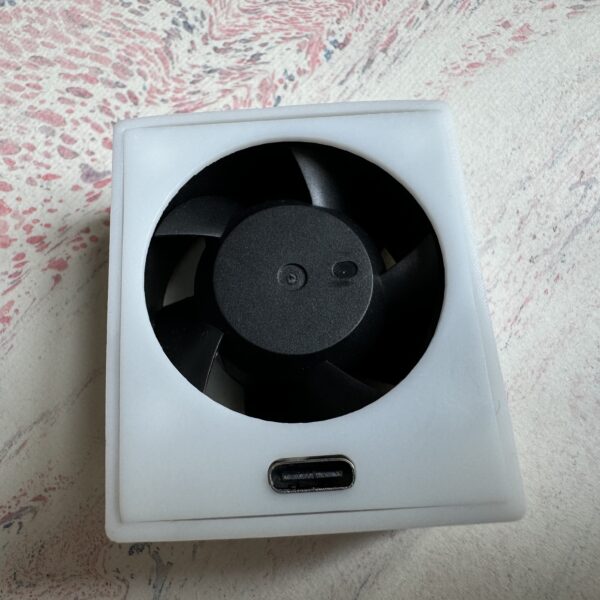 HalloWoo DIY MagFan-5700 Magnetic Silent Mini Fan | 5V Dual-Ball Bearing Micro Cooling | 28dB silent cooler | Type-C Plug & Play - Image 2